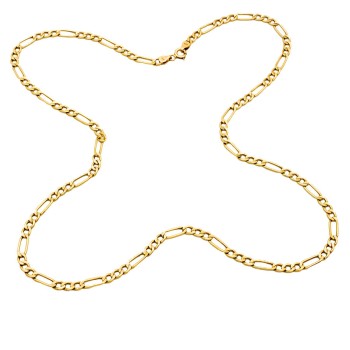 9ct Gold 5.9g 24 inch Figaro Chain